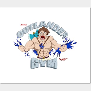 Atook's Outlander Gym Posters and Art